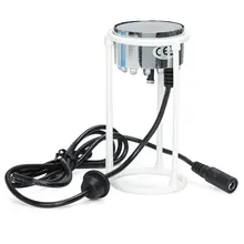 12 Светодиодный Фонтан Туман изготовитель фар Mister Foggers с адаптером переменного тока автоматически изменения цвета(белый