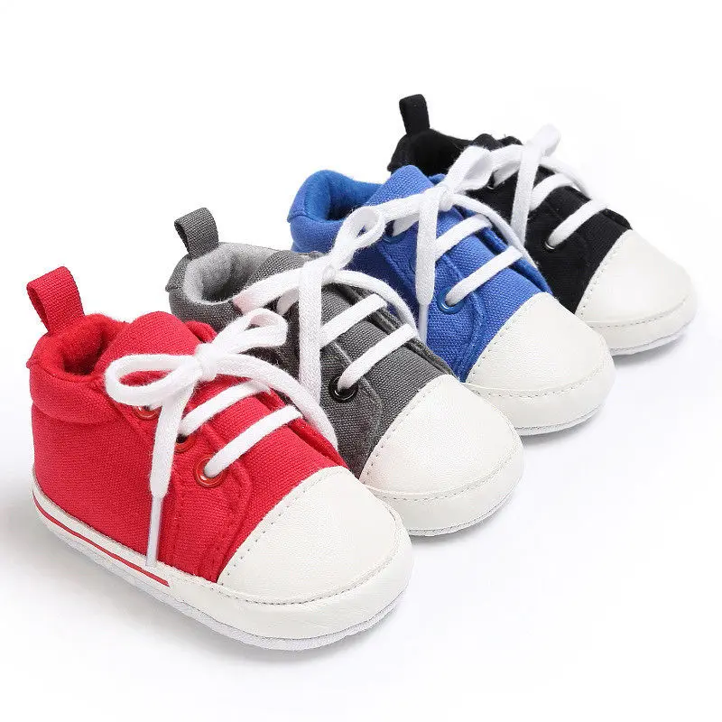 

0-18 Months New Infant Toddler Sneakers Boy Girl Soft Sole Crib Baby Shoes