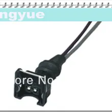 Longyue 10 шт. 2-pin топливный инжектор проводка разъема розетки 15 см провода