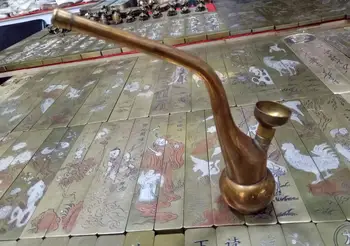 

Six latest styles of high-quality pure copper hoist-shaped pipe, cigarette bag, cigarette gun sculpture and ornaments