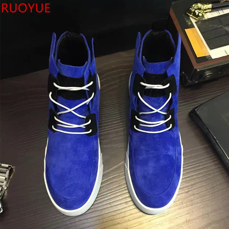 

2016 new fashion men's shoes grind arenaceous cowhide high special desert boots help guide 38 ~ 44 short boots