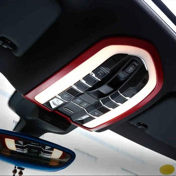 

Chrome ABS Roof Reading Light Frame Decoration Trim Cover For Porsche Cayenne 2015