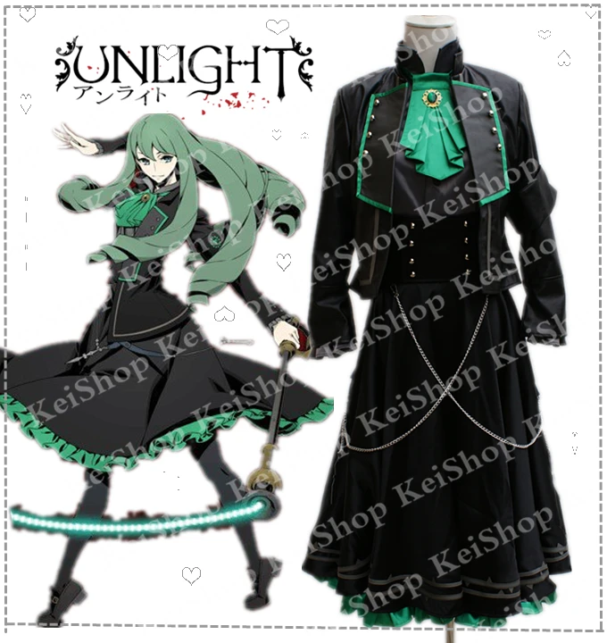 FREE shipping font b Anime b font unlight Ariane font b Cosplay b font Costume for