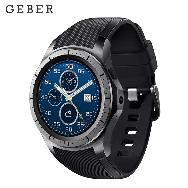 

Original GEBER GW10 SMART WATCH With Browser GPS BT 3G WFI SIM Card Support Heart Rate Camera Voice Clock For Android IOS Phones