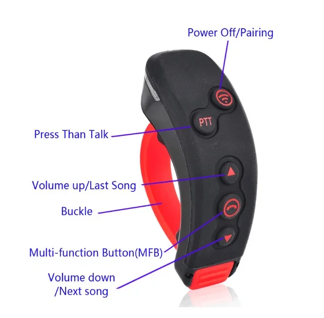 L3 PTT Handbar BT пульт дистанционного управления Управление Bluetooth переговорное устройство для мотоциклетного шлема гарнитура для L1, L2, COLO-RC, T-REX мотоцикл домофон