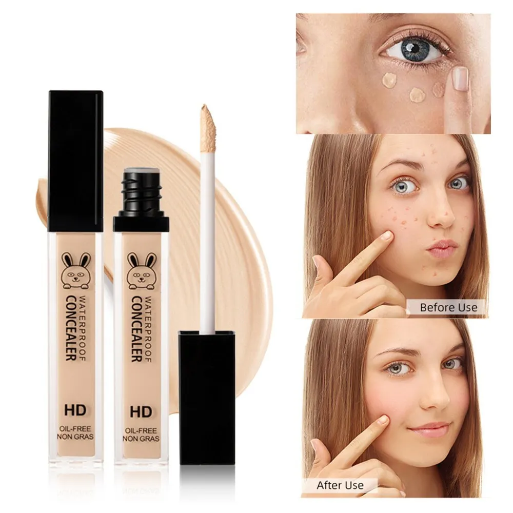 

3 Color Face Contouring Makeup Concealer Waterproof Full Cover Scar Spots Dark Circles Long Lasting Natural Make Up Concealer