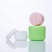 5 шт. 10 г/20 г/50/100g бутылки многоразового использования Пластик пустой Макияж Jar горшок крем для лица/лосьон/контейнер для косметики 5 цветов