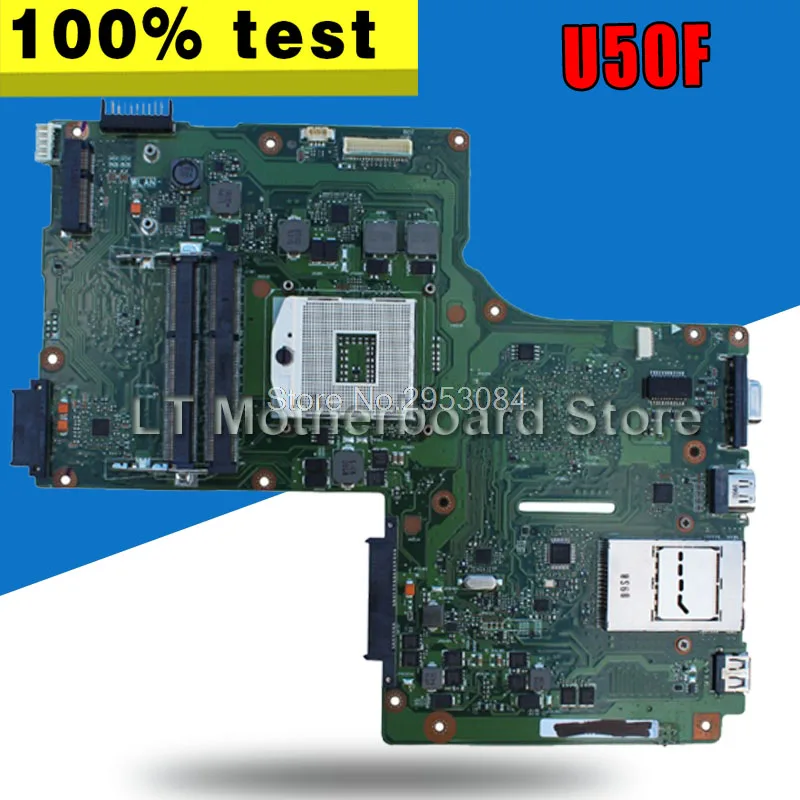 

U50F Motherboard REV 2.0 PGA989 For ASUS U50F Laptop motherboard U50F Mainboard U50F Motherboard test 100% OK