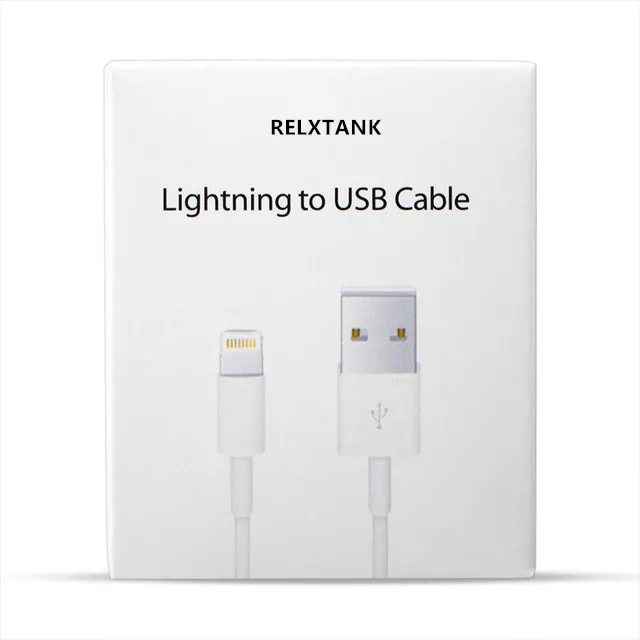 

original relxtank quality USB Cable For apple iphone X XS Max XR 5 5S 5C SE 6 6S 7 8 Plus ipad air Wire Cord Data Line Charger