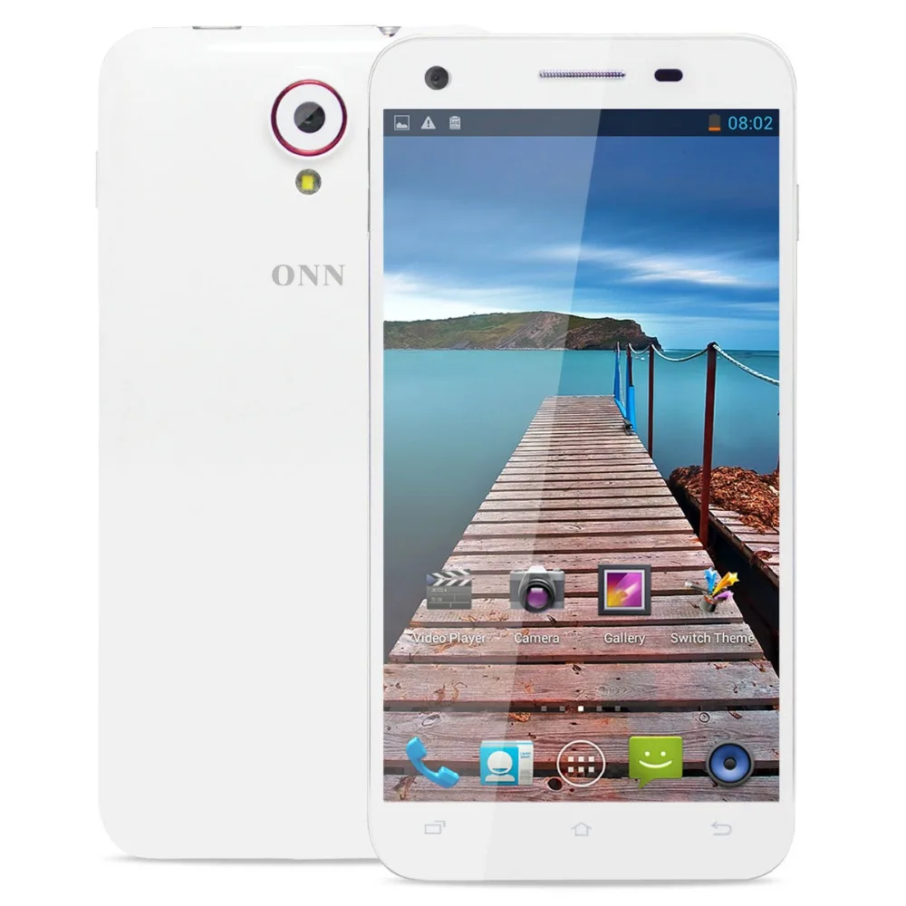 ONN V8 звезда смартфон 5.0 дюймов MTK6582 4 ядра WI FI Bluetooth GPS 3 г WCDMA 2100 мГц Доль sim карты 8.0MP