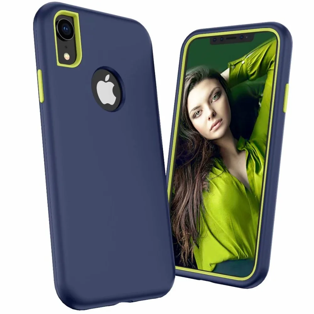 

Luxury Brand Case For Iphone XS Max X XR 7 8 Plus Case Full Body Ultra TPU + PC Phone Cover For Samsung Galaxy S10 Plus E Note9