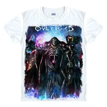 

overlord anime T-Shirt The Great Tomb of Nazarick Shirt fashion t-shirts men anime cosplay costume kawaii style Shirt japanese a