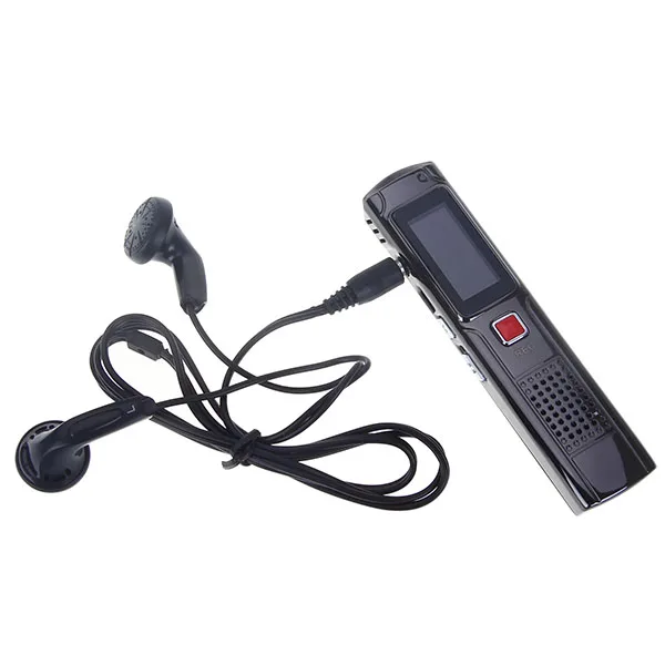 Mini Portable 4GB Digital LCD Hidden Voice Recorder Recording Device-Black (5)