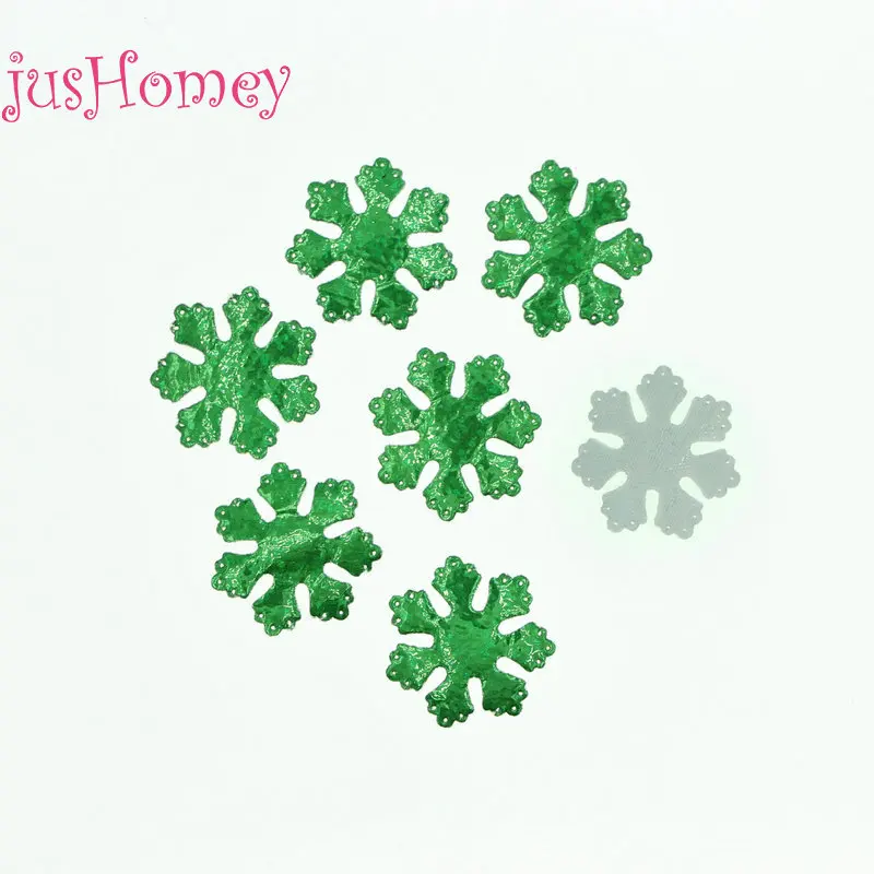 200pcs Multi Colors AB Iridescent Snowflake Ornaments Christmas Party Decoration Frozen Hat decor Party Confetti Embellishment