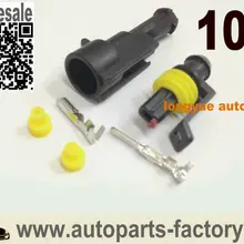 Longyue 10 комплект 1 способ 2pin modo impermeabile filo elettrico коннектор