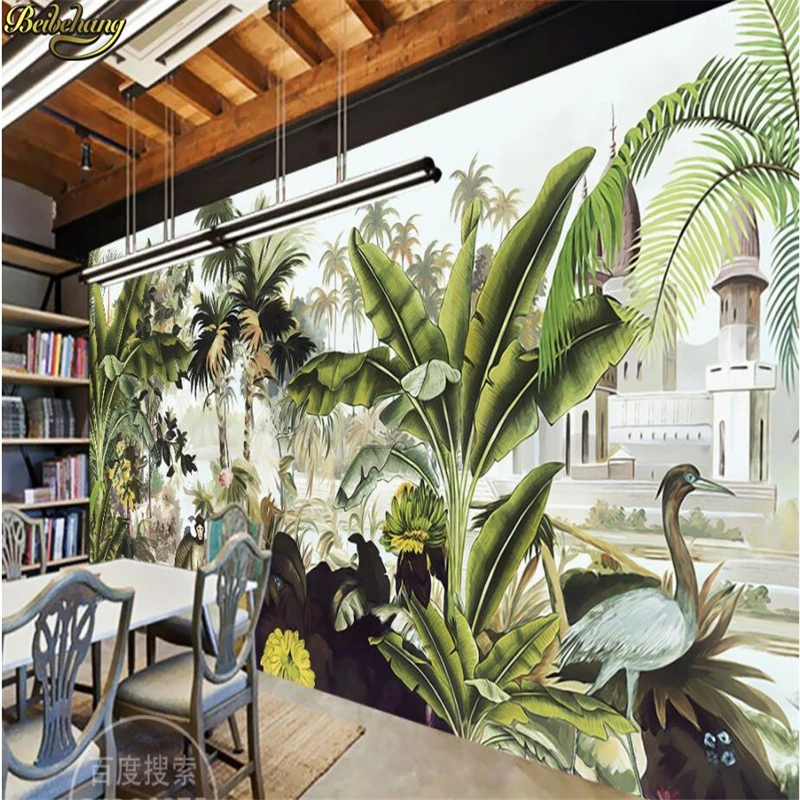 

beibehang European Retro Nostalgic Medieval Custom 3D Wall Mural Photo Wallpaper For Walls 3D Room Landscape Wall Paper roll