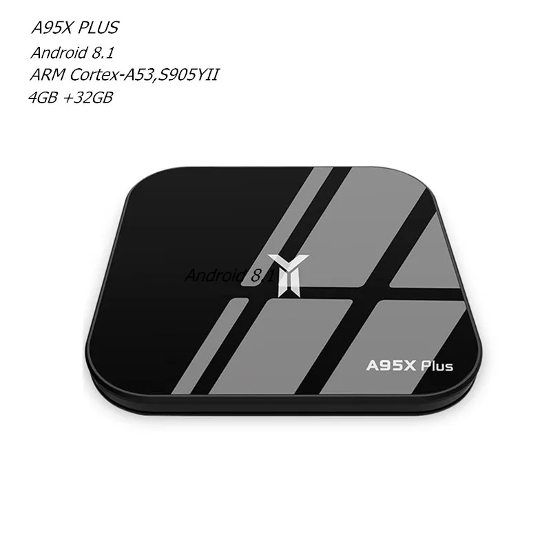 

A95X PLUS S905YII Smart TV Box 4K HD TV Box 4GB 32GB Set-Top Box BT4.2 Flash Drive 2.4/5GHz WiFi Smart Media Player For Android