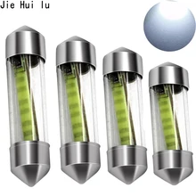 1 шт. C5W 31 мм 36 мм 39 мм 41 мм освещение салона автомобиля C5W COB светодиодный светильник для чтения 6000K 12V 239 272 C10W светильник лампы для автомобилей я светильник