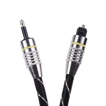 ALLOYSEED 3.5mm câble Audio optique numérique fibre Mini Toslink à Toslink câble optique pour PS2 PS3 ordinateur portable HDVD