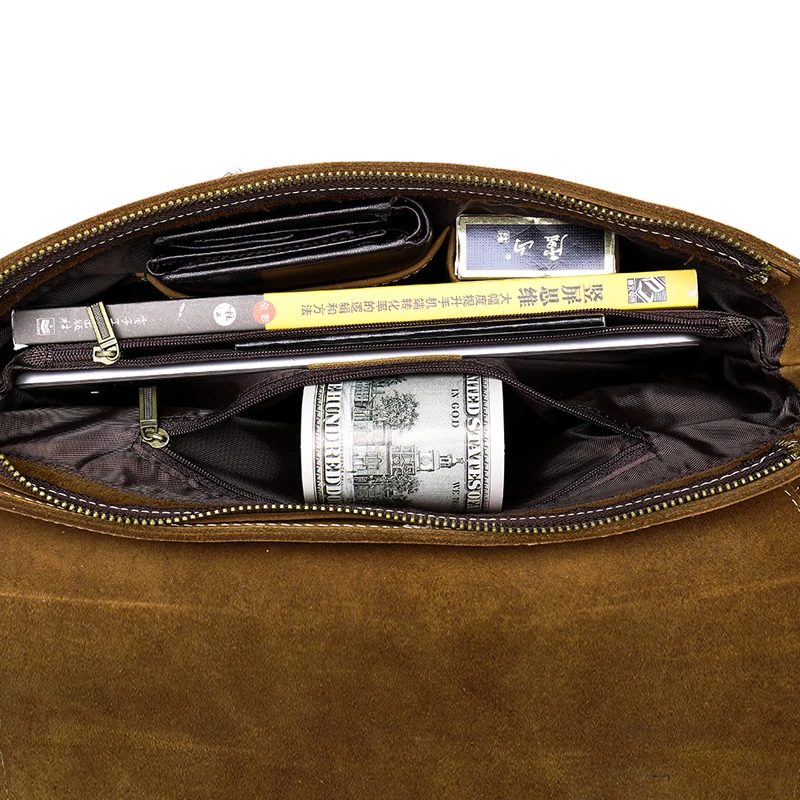 Echtes Männer 1061v4redcoffee Schulter Männlich Handtasche Mann Umhängetaschen Leder Für Herren Aktentaschen 1061 Tasche Casual Messenger Westal EUZx0nqwt