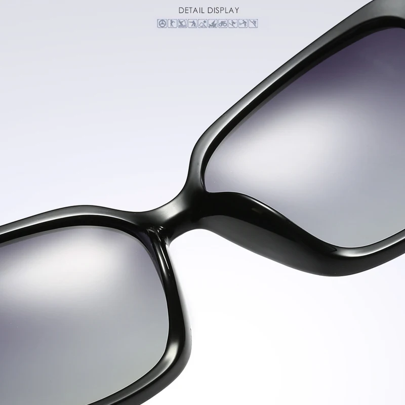 KEITHION Oversized Polarized Sunglasses Women Fashion Sun Glasses Lady Brand Designer Vintage Shades Gafas Oculos de sol UV400