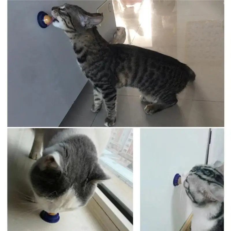 

Healthy Cat Catnip Sugar Cats Snacks Licking Candy Nutrition Energy Ball Toys for Cat Kitten Playing Pet Cat Supplies