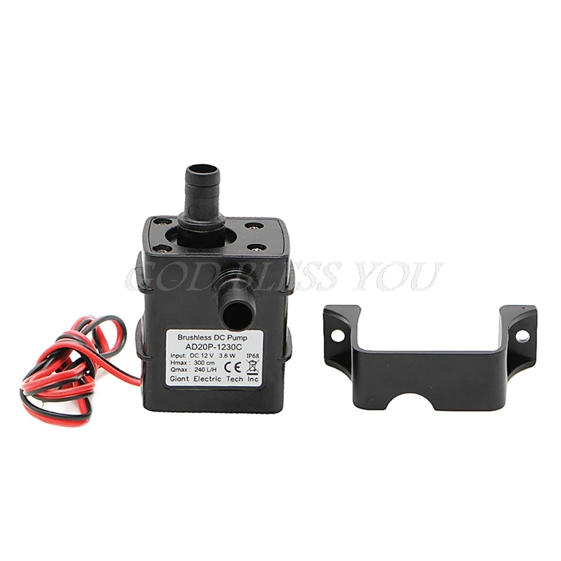 Мини DC12V 3M 240L/ч бесщеточный двигатель погружной водяной насос | Обустройство дома