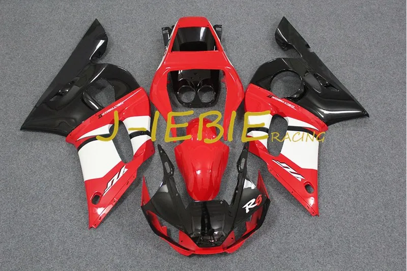 

Red black Injection Fairing Body Work Frame Kit for Yamaha YZF 600 R6 1998 1999 2000 2001 2002