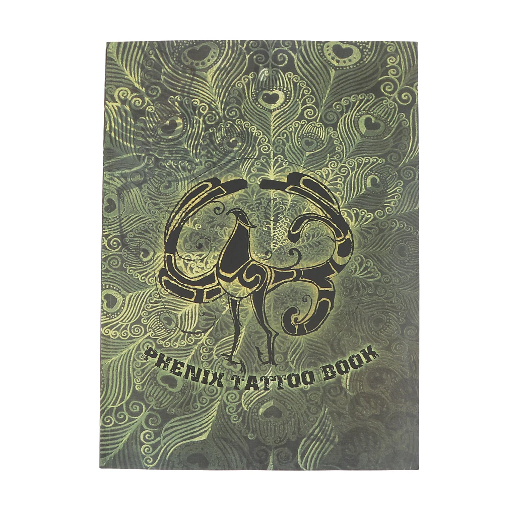 Chinese Style Mythical Creatures Tattoos Book Magazine Body Art Traditional Design