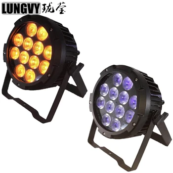 

Free Shipping 2pcs/lot New IP65 Remote Control Wifi 12*18W 6in1 6IN1 RGBAW UV Battery Powered Wireless DMX512 LED Par Light