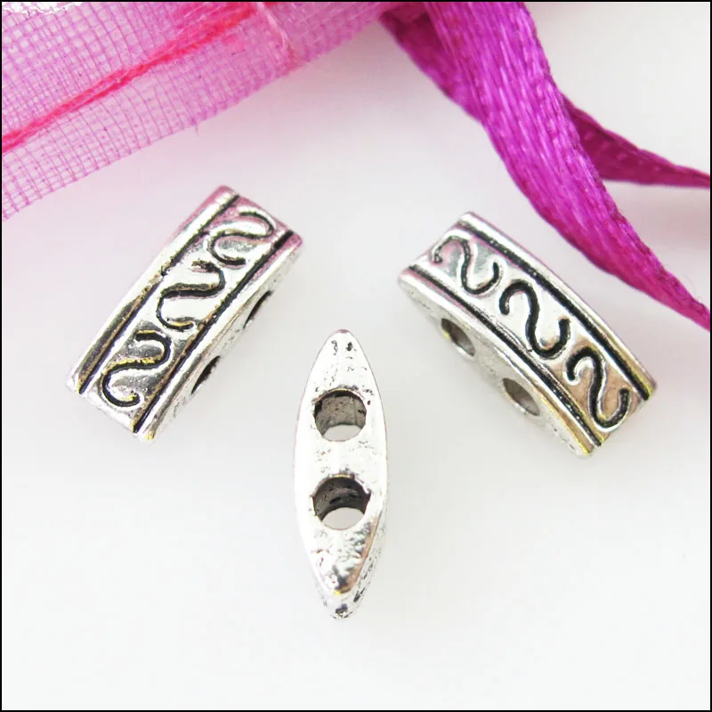 50 шт. бусины с двумя отверстиями|beads charms|2 holespacer beads |