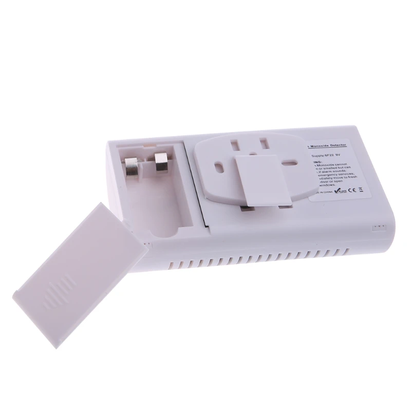 

Carbon Monoxide Alarm Smart Human Voice Prompt LCD Display Gas Detector Sensor