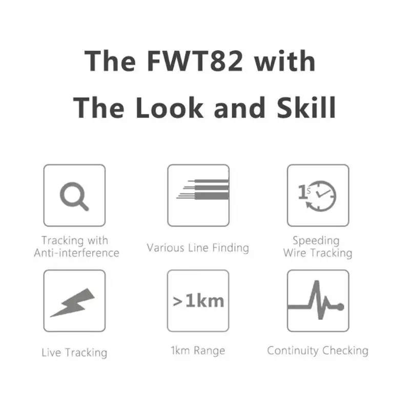 BSIDE FWT82 двойной режим сетевой кабель трекер провода Тонер RJ45 RJ11 Ethernet LAN Tracer анализатор детектор линия искатель