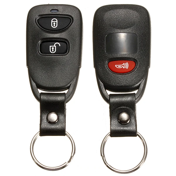 

Remote Key Shell 2 + 1 Panic Control Fob Key Case Cover For Hyundai Tucson Elantra Santa FE 2005 2006 2007 2008 2009 2010 2011