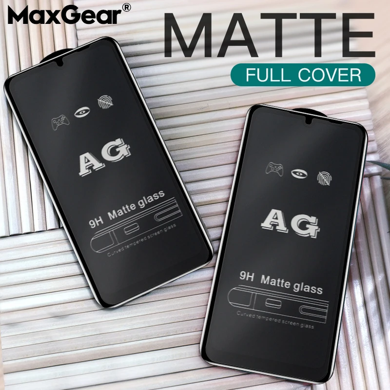 Изогнутое матовое закаленное стекло 9D с полным покрытием для Redmi 9 9A 9C Note 5 6 7 8 Pro 8A A2