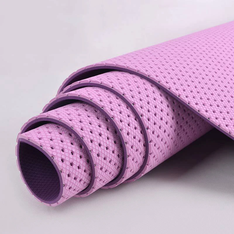QUBABOBO 6 мм TPE соты коврики для йоги для фитнеса Нескользящие Подставка для тарелок Йога тренажерный зал коврики безвкусные коврики для начинающих+ сумка для йоги