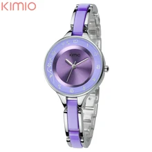 Nueva Original de la Marca KIMIO Señora Pulsera de Moda Reloj de Cuarzo de Japón con Horas Reloj de Las Mujeres Ocasionales Femeninos