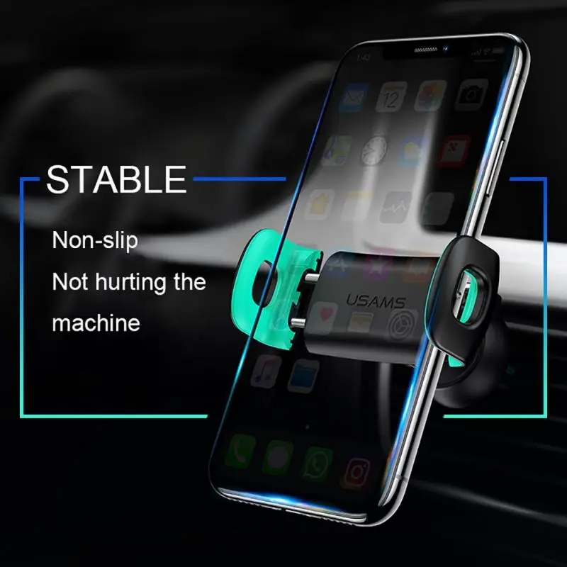 Car Phone Holder for iphone 7 6 5S Air Vent Mount Car Holder 360 Degree Ratotable Support Mobile Car Phone Stand