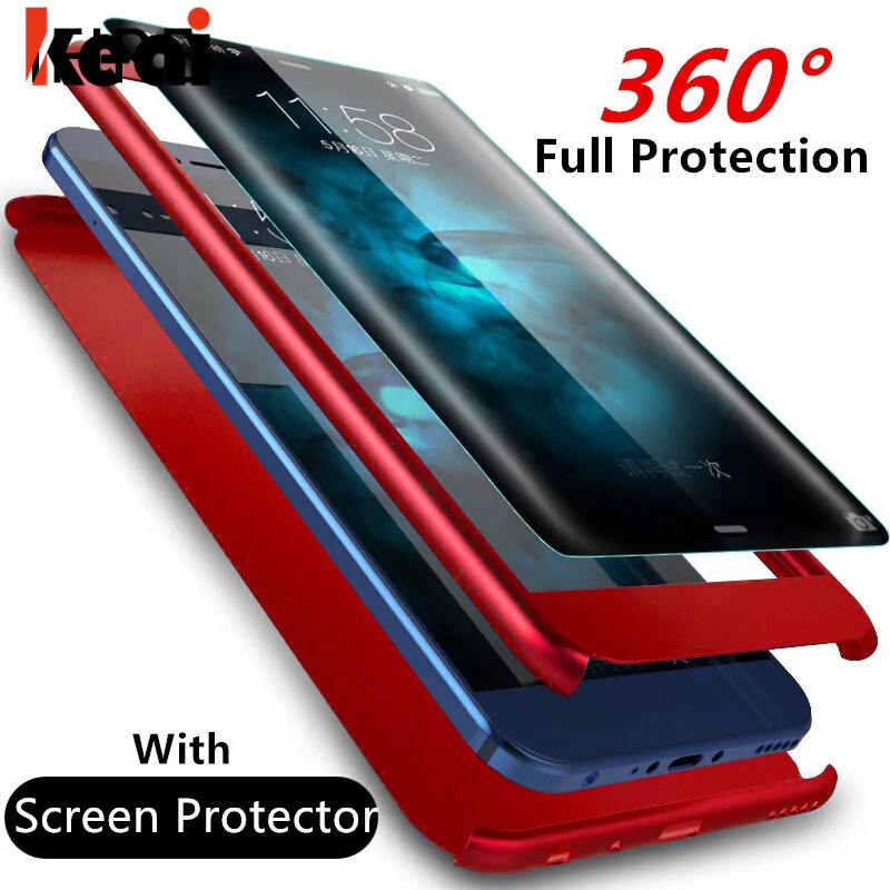 

360 Case For Samsung Galaxy S8 S9 S10 Plus S10E Lite A50 A30 A10 M20 M10 Note 8 Note 9 A7 A9 2018 A5 A7 2016 J5 J7 2017 Cover