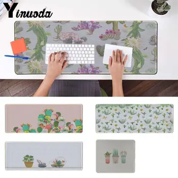 

Yinuoda Non Slip PC Watercolor cactus Game Player desk laptop Rubber Mouse Mat Office Mice Gamer Soft Lockedge gaming Mouse Pad