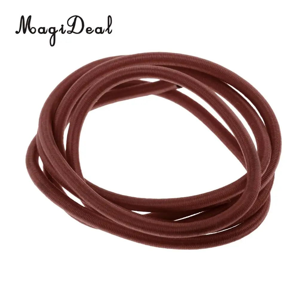 MagiDeal 4mm Heavy Duty Marine Grade Elastic Shock Cord Bungee Rope Tie Down Boat Cover Caravan DIY Craft - Various Length/Color