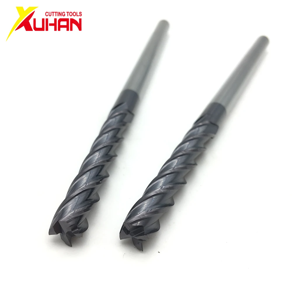 4Flute Φ8.0*8D*150L HRC50 CNC machine tool solid carbide endmill Tungsten Steel Milling Cutter End Mill cuttering tool endmill