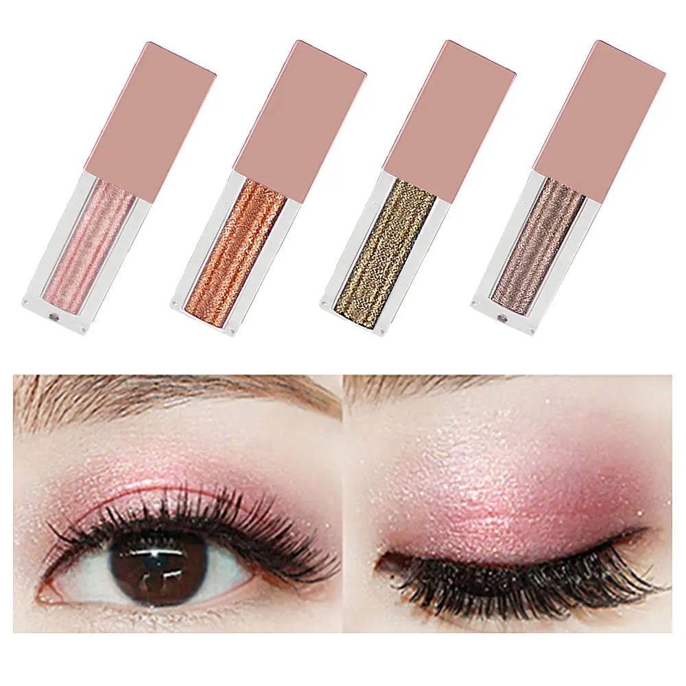 Liquid Glitter Glow Eyeshadow Comestics Long lasting Liquid Eyes Shadow