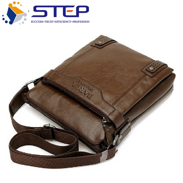 New 2016 New Style Genuine Leather Men Messenger Bags Shoulder Bags BARCA Hannibal Handbags Men Travel