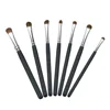 7 pcs Naturel Cheveux Maquillage Des Yeux Brosse de Professionnel Fard À Paupières Brosses de fard À Paupières Maquillage Outil Shader Mélange Pinceaux de Maquillage Ensemble ► Photo 1/6