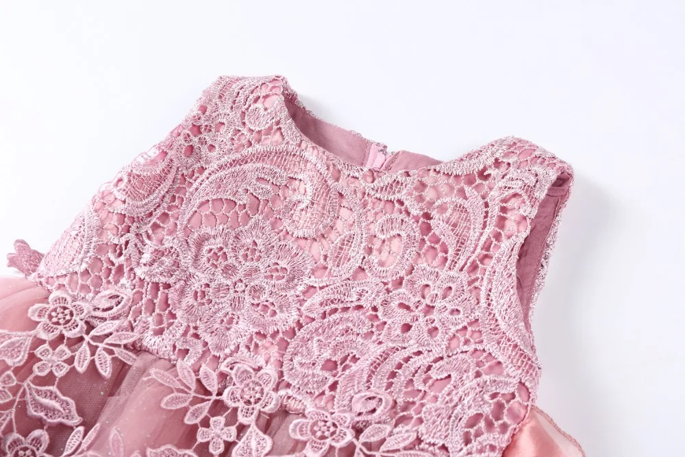 girls dress-pink (3)