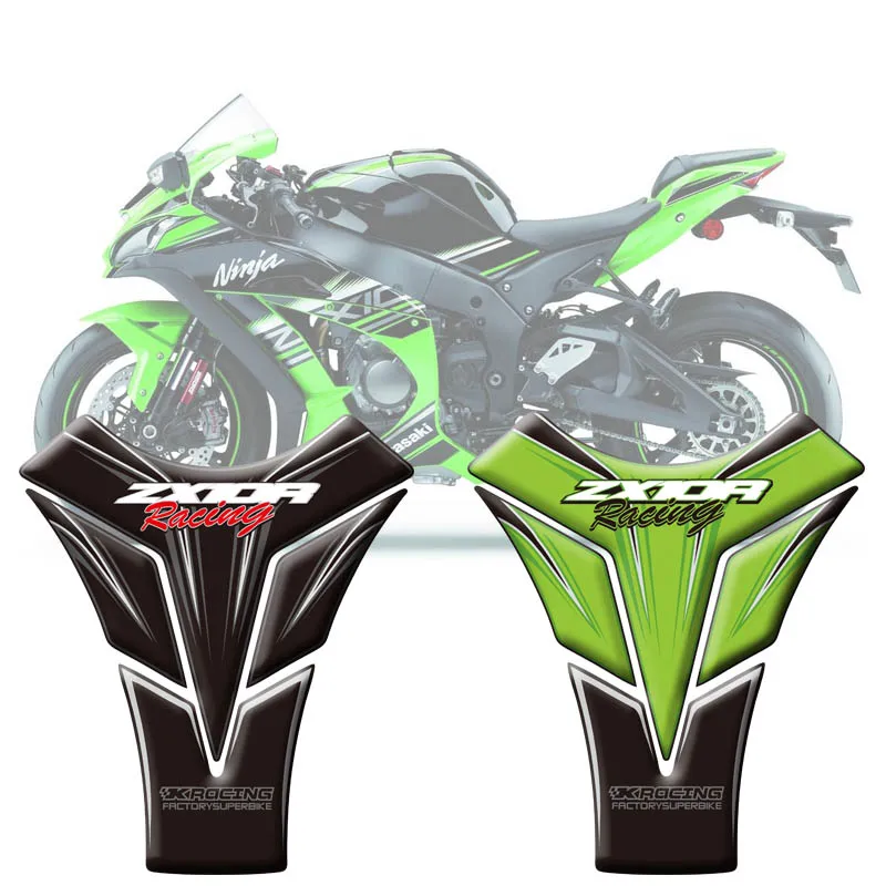 Мотоцикл 3D топливный бак Pad защитные наклейки для Kawasaki ZX10R 2010- 2011 2012 2013