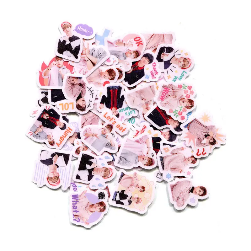

KPOP SHINee Special 2 Decal Stickers ONew KimKibum Min Ho Jonghyun 40pcs/set