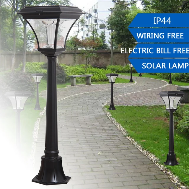 1 2m 200lm Super Bright Outdoor Led Solar Post Light Waterproof 1 2m 200lm Super Bright Outdoor Led Solar Post Light Waterproof Pillar Lamp For Garden Decoration Path Lawn Yard Street