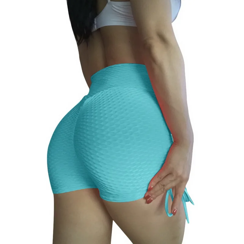 NIBESSER сексуальные шорты женские повседневные кружевные пуш-ап фитнес тонкие короткие брюки Модные в полоску, с высокой талией спортивная